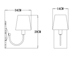 Бра Arte Lamp GRACIE