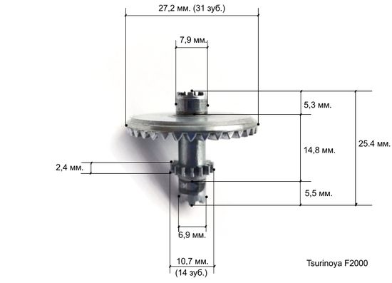 Ведущая шестерня F2000