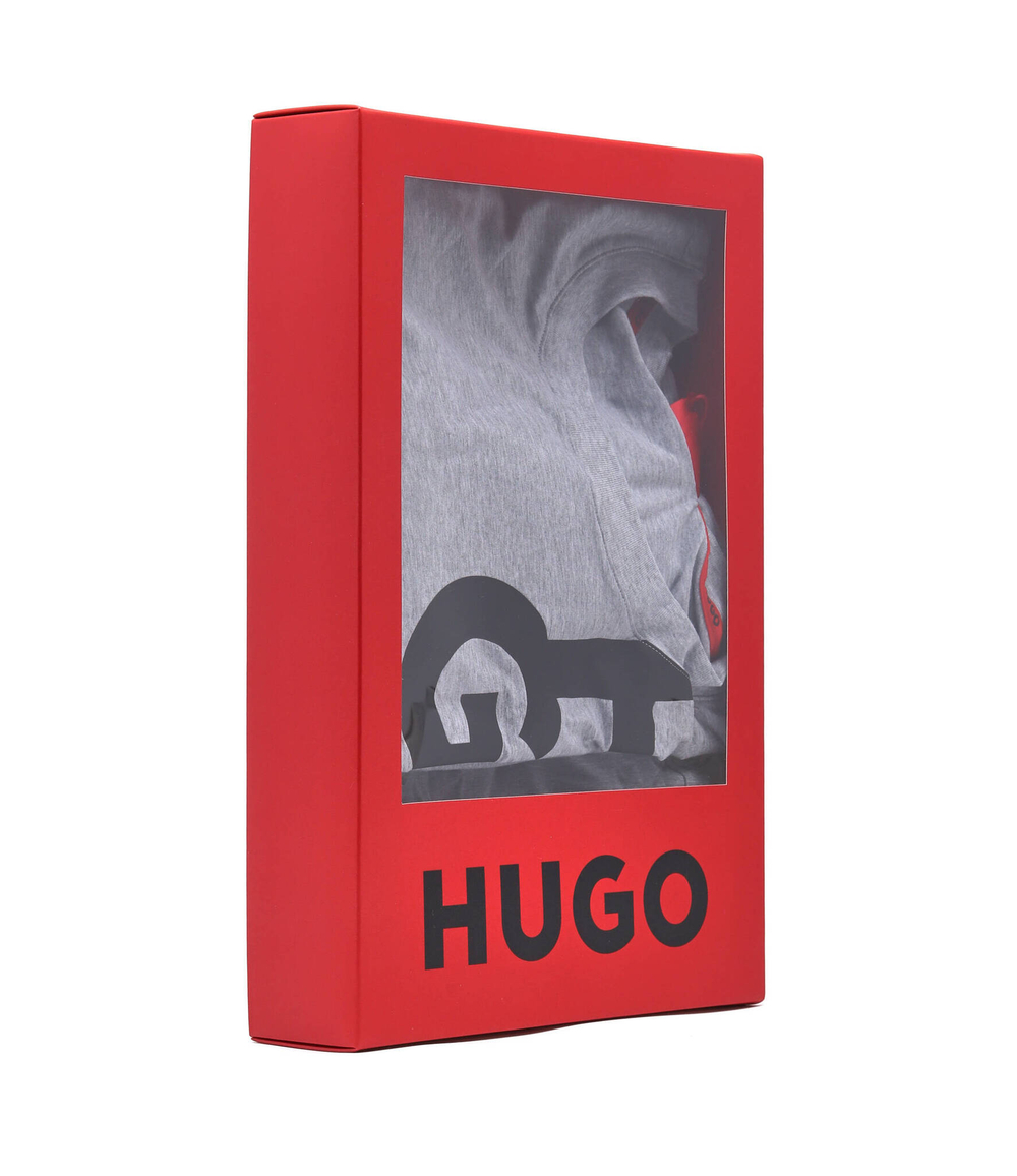пижамы tagged long set Hugo Bodywear - серый(50478927)