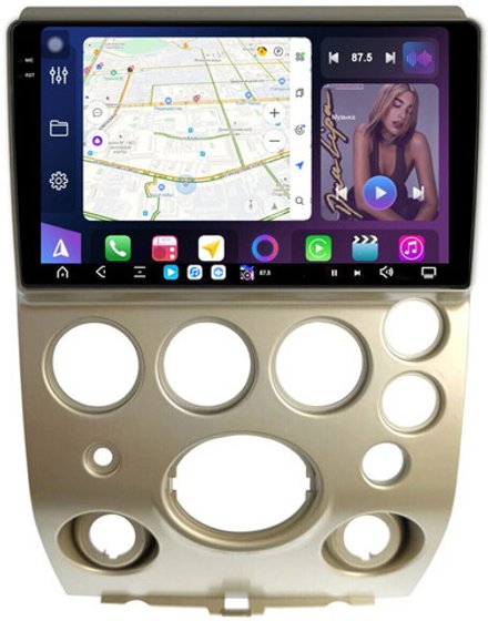 Магнитола для Infiniti QX56 JA60 2004-2007 (поддержка Bose) - FarCar GX3277M монитор 9.5" 2K QLED на Android 14, TS20, 6+128Гб, CarPlay, 4G SIM-слот