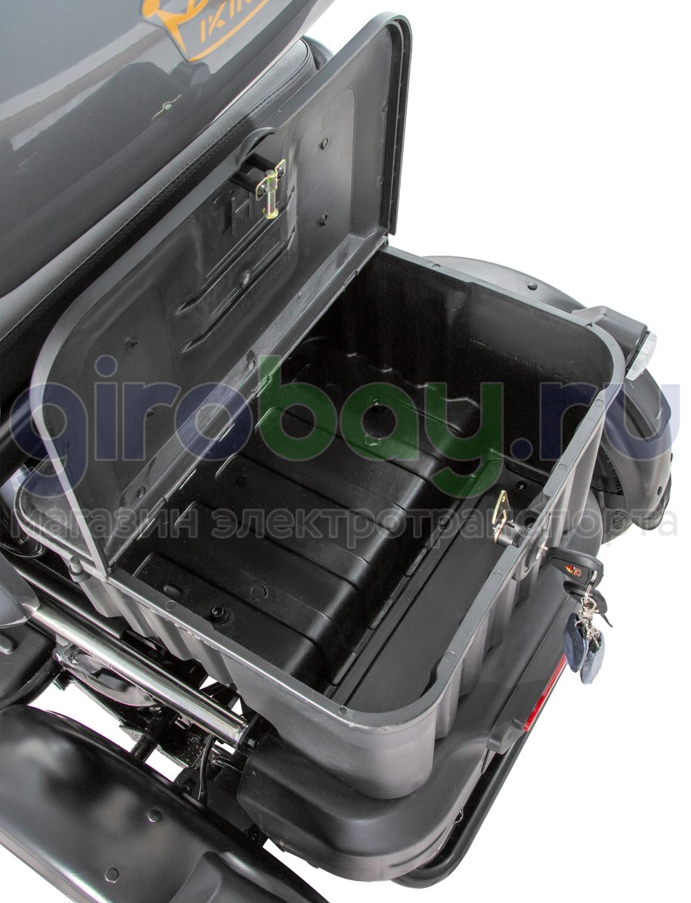 Электроскутер IKINGI SIBTRIKE 1000W (60V/25Ah) - Серый фото №20