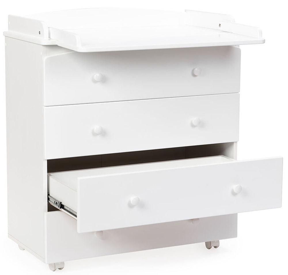 Детский пеленальный комод Bebizaro Regency Four 01 WHITE