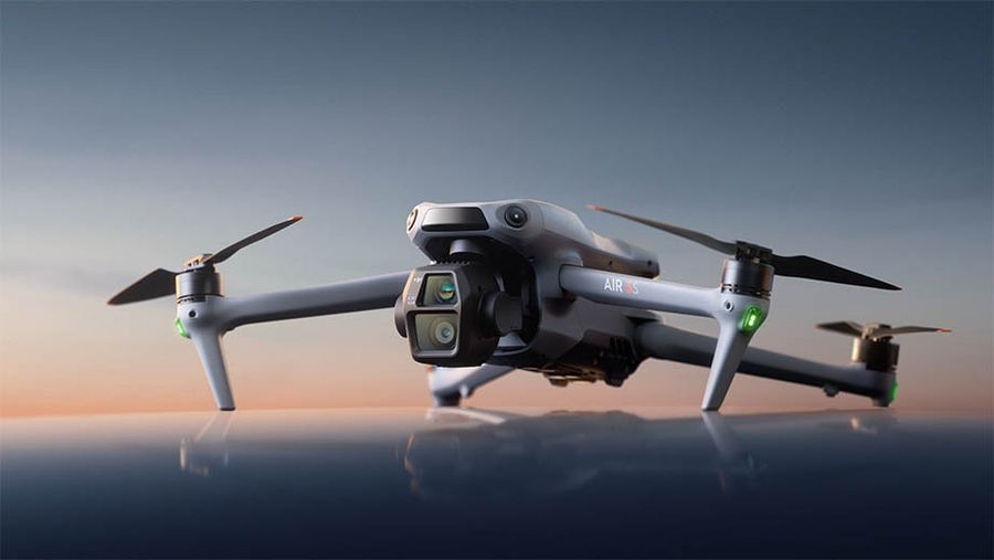 DJI Air 3S: большой сенсор, две камеры, 10-битное видео