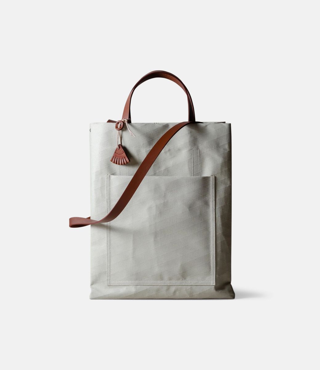 Hard Graft Keeper Tote Bag Natural — сумка-тоут из хлопка