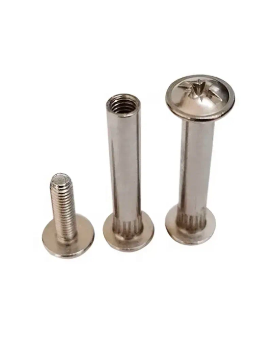 Стяжка межсекционная мебельная М4 х 27 мм / 10 штук