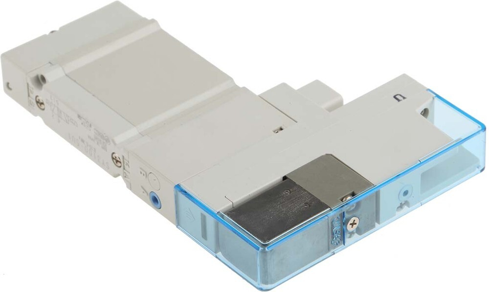 SY3100-5U1, 5/2 Pneumatic Solenoid/Pilot-Operated Control Valve - Pilot/Pilot SY3000 Series 24V dc