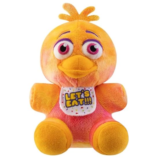 Фигурка плюшевая Funko Plush FNAF TieDye Chica 7" 64221 / Фигурка плюшевая Фанко ПОП! по мотивам игры "Пять ночей с Фредди", Чика