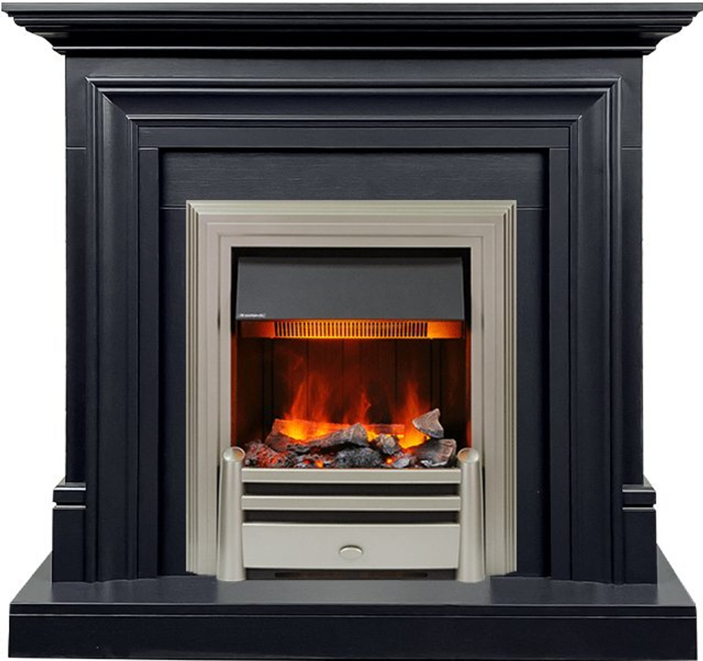 Каминокомплект Bradford - Серый графит с очагом Chesford