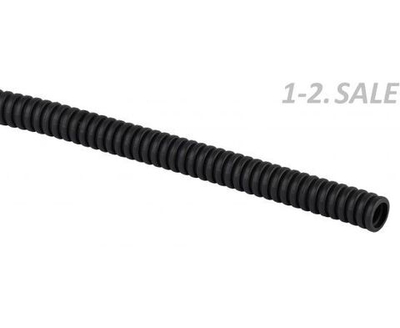 Труба гофрированная ПНД (черный) d 20мм с зондом легкая 10м GOFR-20-10-HD Эра Б0043776