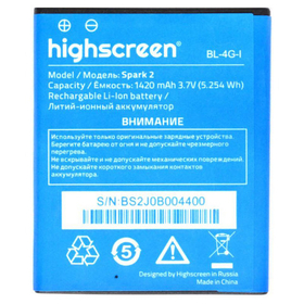 Аккумулятор для Highscreen Spark 2 BL-4G-I