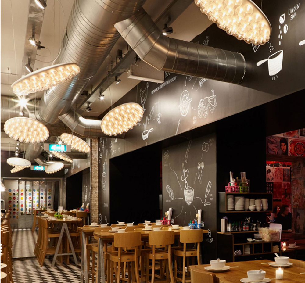 Pendant design lamp  Prop Light round double by Moooi