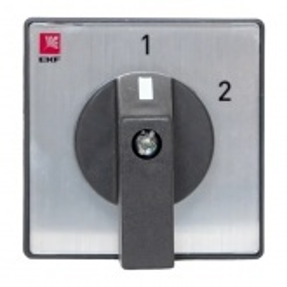 Переключатель кулачковый ПК-1-52 25А 2P "1-2" IP20 EKF pk-1-52-25