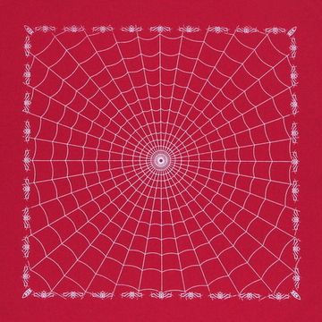 Бандана Паутина красная (018)