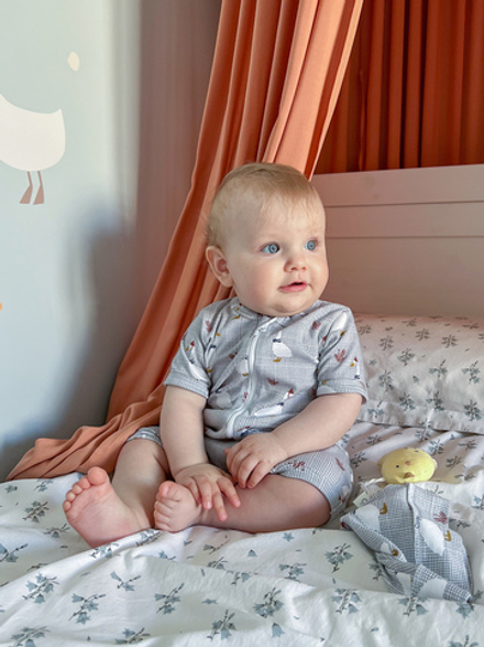 Песочник Mjölk Sleep and Play Гуси