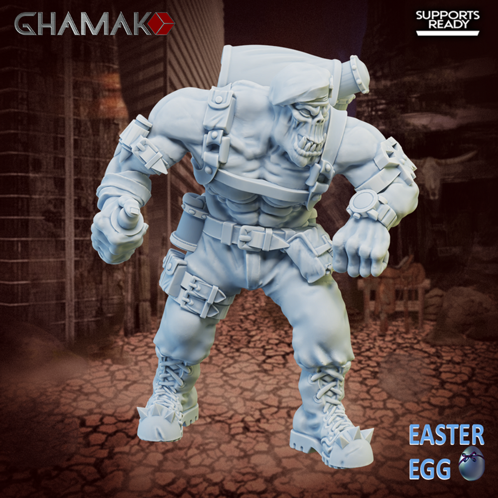 Orks Greenskins Ork Kommandos Орк-коммандос №2 миниатюра для dnd, днд, pathfinder, фентези, Настольная игра, НРИ, Варгейм, РПГ