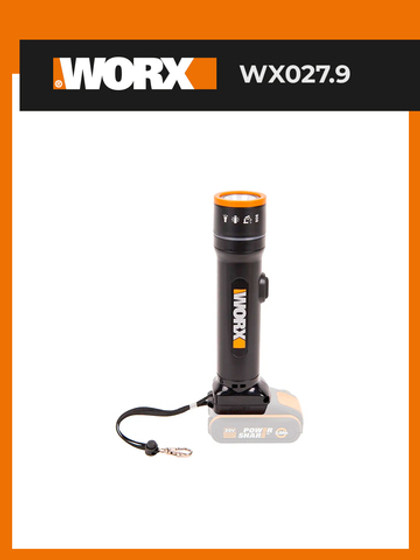 Фонарь аккумуляторный WORX WX027.9