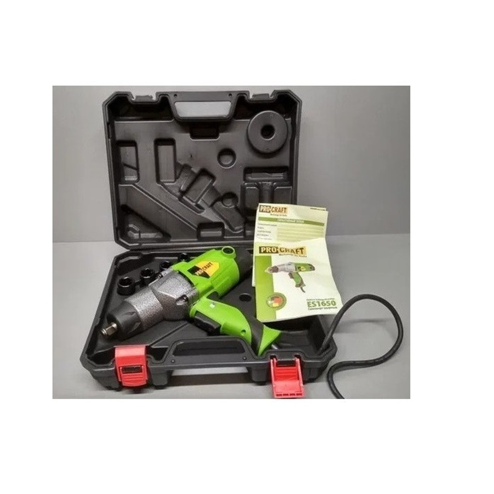 Гайковерт электрический ударный PROCRAFT ES1650 (с регулировкой)