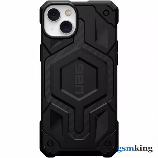 UAG Monarch Case with MagSafe for Apple iPhone 14 Plus Carbon Fiber (Чёрный)114029114242