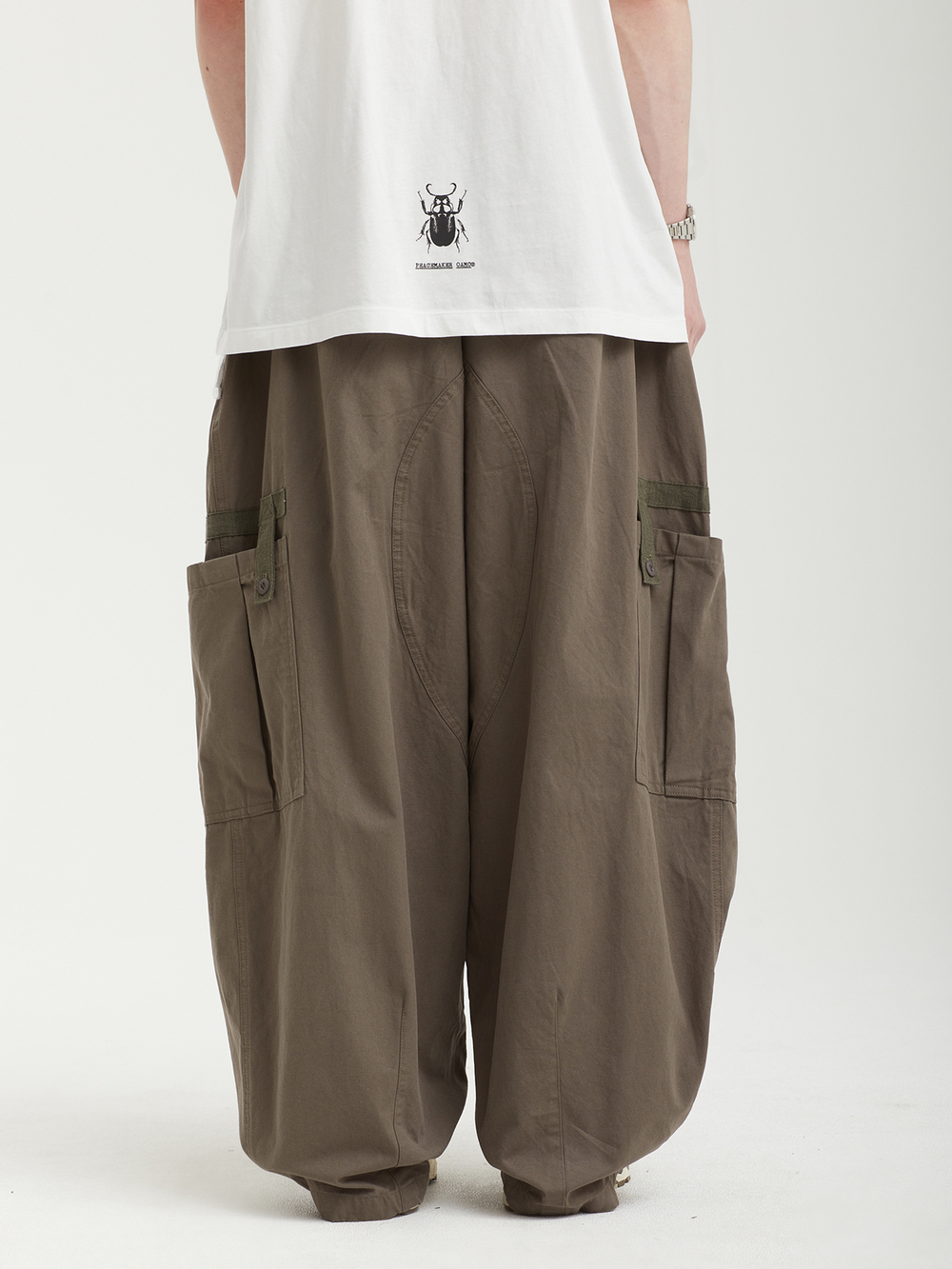 Мужские Брюки (Balloon Fit) Strap Cargo