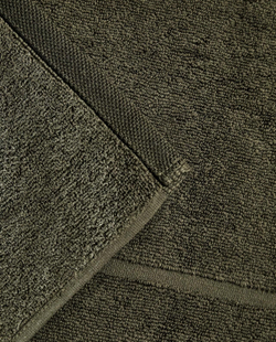 Zara Home - Нескользящий коврик для ванной из хлопка, зеленый, 55x80 см