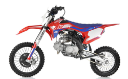 Питбайк Apollo RXF Freeride 125L 17x14 Красный