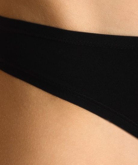 Женские трусы мини бикини (3шт) 3BLP-599,чёрный