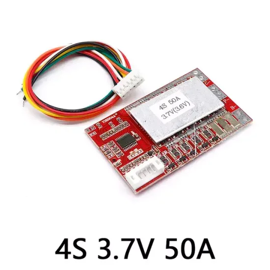 Плата защиты Li-Ion Li-Po 3.7V аккумулятора 4S 50A BMS с балансировкой