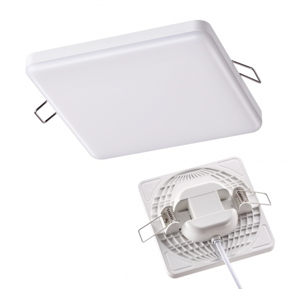 Встраиваемый светодиодный светильник Novotech MOON 358152, IP20 LED 4000K 24W 85 - 265V