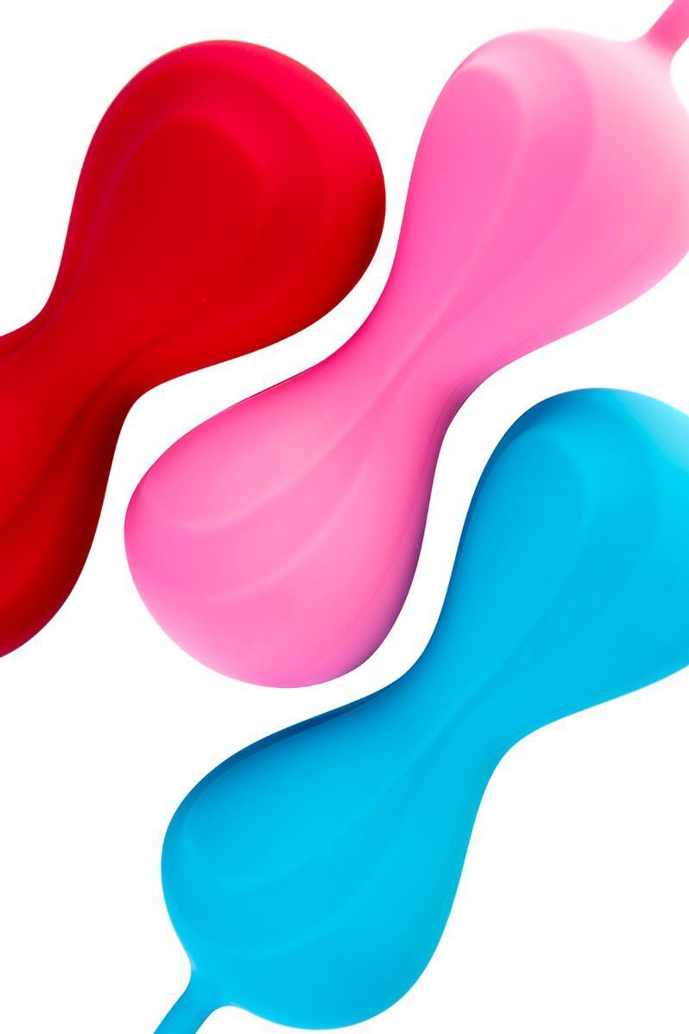 Набор из трёх двойных вагинальных шариков Satisfyer Power Balls (Цвет: разноцветный)