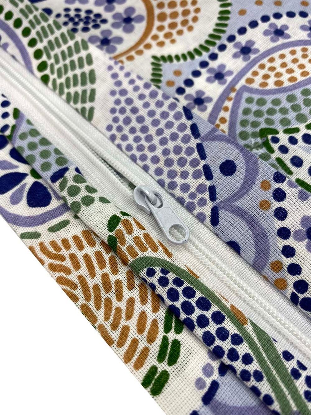 Постельное белье перкаль Сказка "Бисер" 2-спальное Наволочка 50х70 см 2 шт Простынь на резинке 160x200 см Пододеяльник 175x215 см