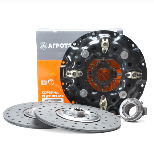 142-1601000 АЕ Комплект сцепления, КамАЗ, дв. КамАЗ (ЕВРО-1/2), d=350мм (2 диска сцепления 142-16011