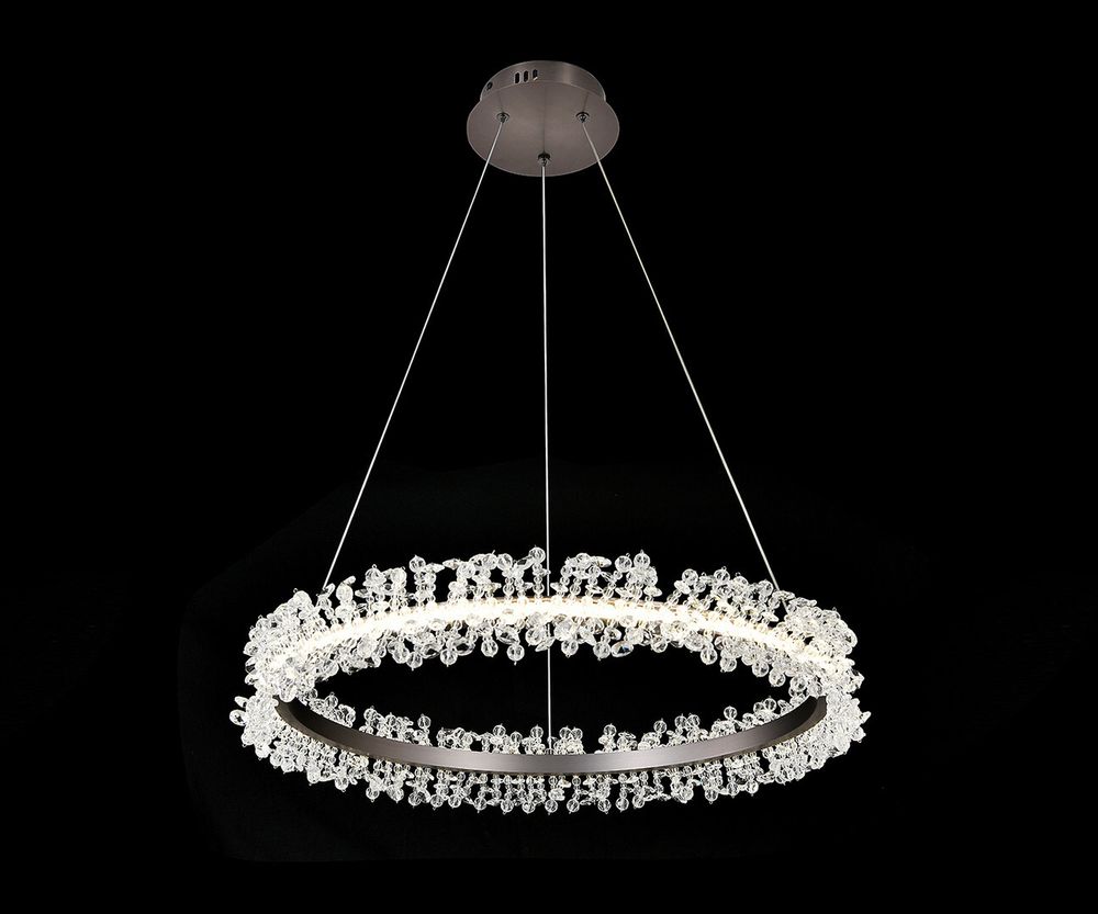 Kink Light 08243,12A Подвес Лаура матовый никель d60