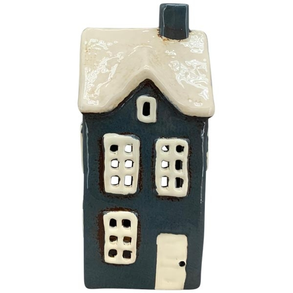 Подсвечник "Домик" черное море 9x8x19,5см
