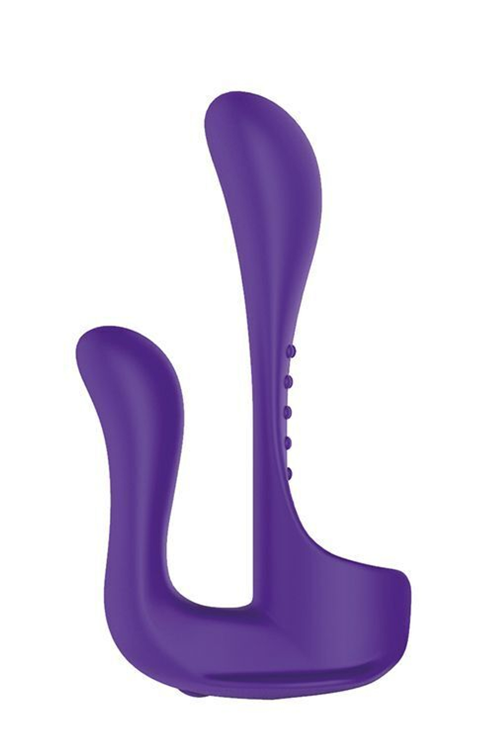 Фиолетовый вибромассажер-насадка N 34 RECHARGEABLE COUPLES VIBE (Цвет: фиолетовый)