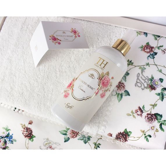 Набор полотенец  ROSELAND Lux 3 пр +ароматизатор  TIVOLYO HOME Турция