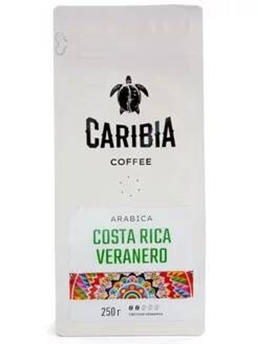 Кофе CARIBIA жареный в зернах Arabica Tanzania, 250г