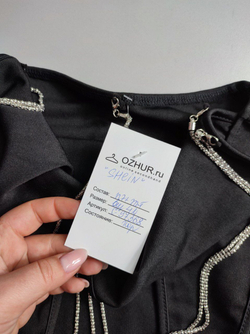 Платье Shein вечернее с изящной спиной 42 размер