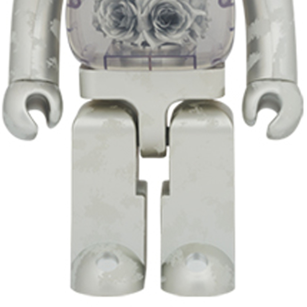 Дизайнерские игрушки BE@RBRICK 1000% FLOR@ SILVER 70cm, FLOR@SILVER-1000％