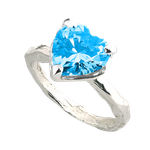 Кольцо Blue Heart