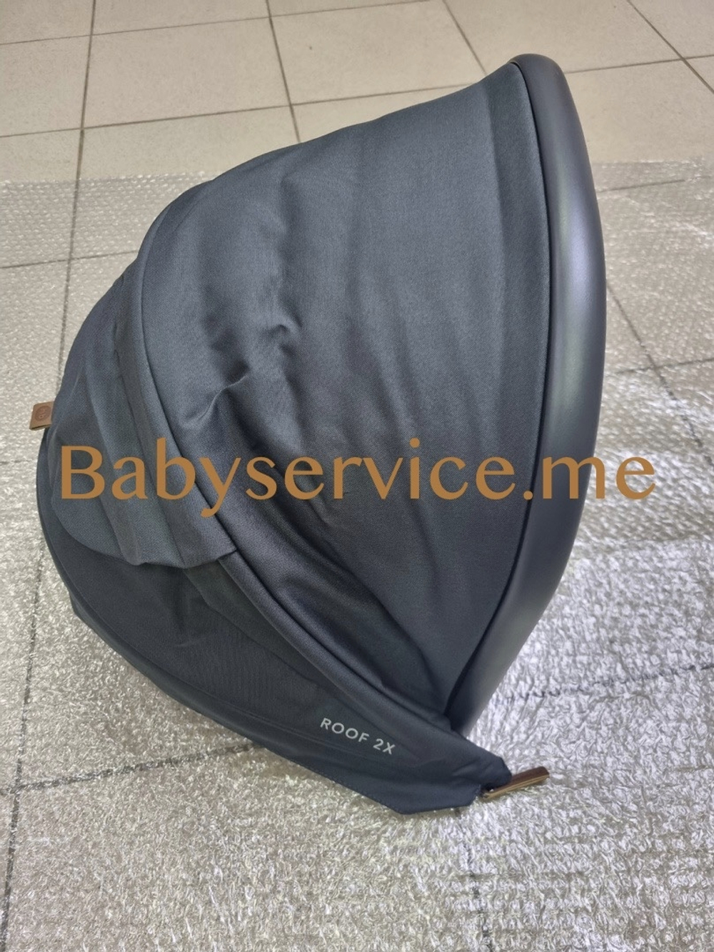 Капюшон Happy Baby Mommer Pro серый