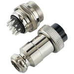 Авиационный разъем GX20 10Pin (штекер+гнездо)