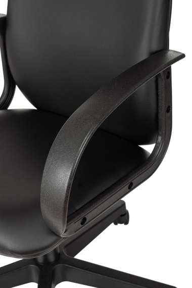 Кресло руководителя Бюрократ CH-808AXSN черный Or-16 эко.кожа крестов. пластик