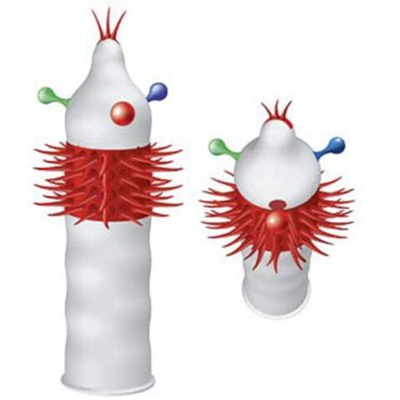 Презерватив Luxe (Французский Связной, 1 шт) (Цвет: прозрачный с красным)