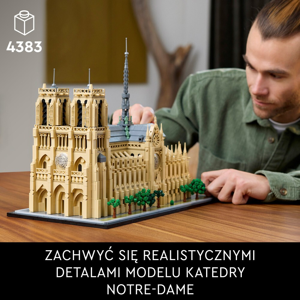 LEGO Architecture - Нотр-Дам в Париже 21061 / артикул   21061  / GTIN 5702017582412