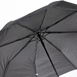 Зонт мужской полуавтомат «Ultramarine - Томас», цвет черный, ручка крючок, d98см
