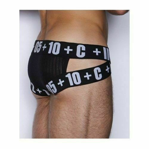 Мужские трусы брифы X черные C-IN2