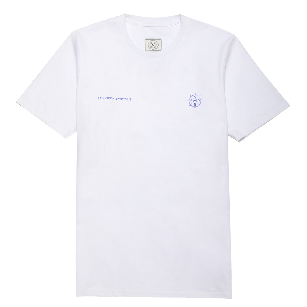 TSHRT SMR DIVER PIXEL SORT WHITE