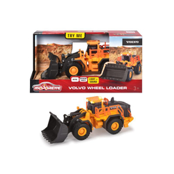 Majorette Grand — бульдозерный экскаватор Volvo 1:43 21 см 3723 001
