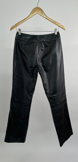 Брюки Lanvin fashion leather