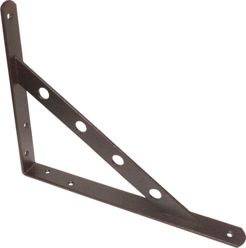 КРОНШТЕЙН МЕТАЛЛИСТ УСИЛЕННЫЙ 300*225 ПОЛ.КОРИЧНЕВЫЙ